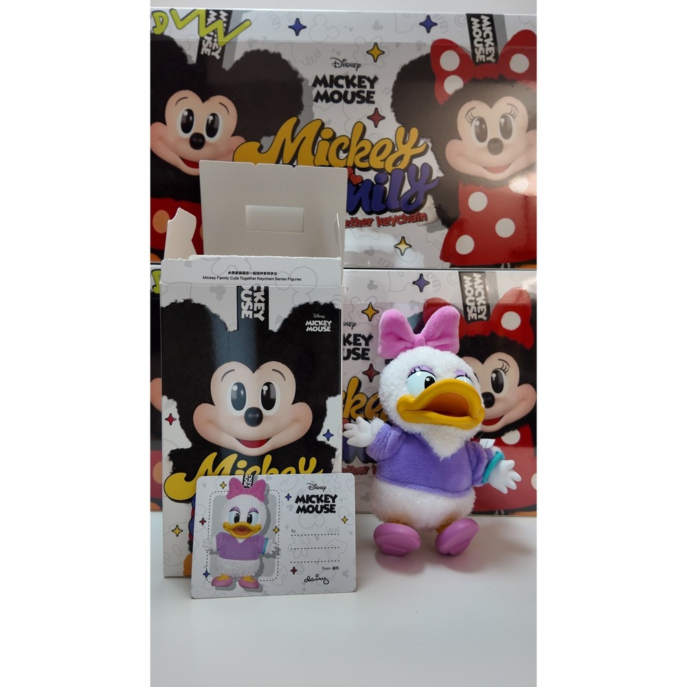POPMART Mickey Family Together Cute Keychain Series - Daisy